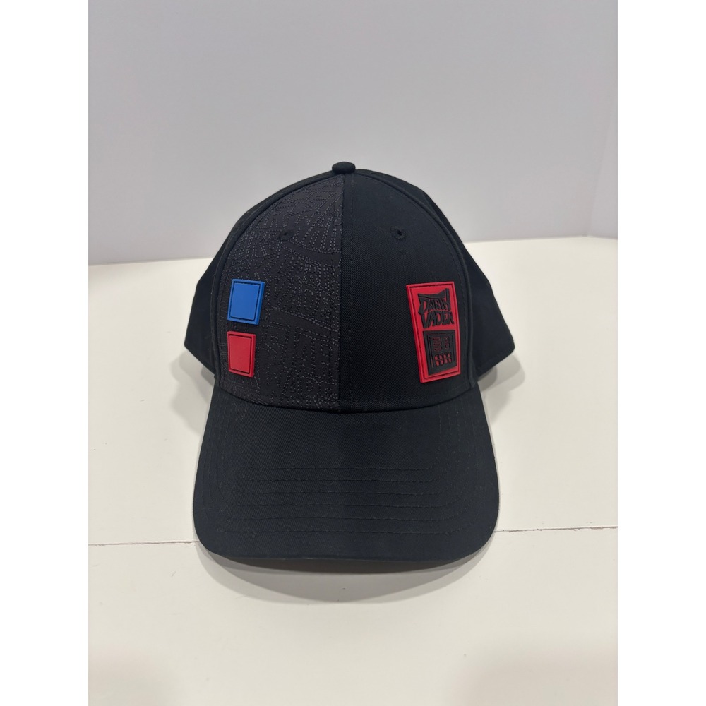 Disney Parks Star Wars Darth Vader Black Snapback Hat Adult One Size NWT